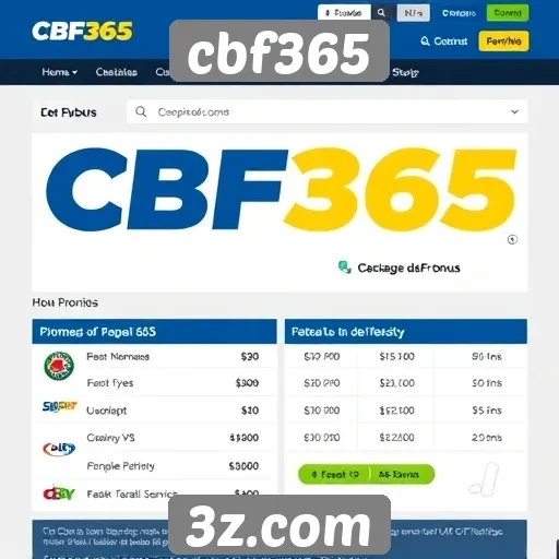 Promoções e bônus atraentes no cbf365