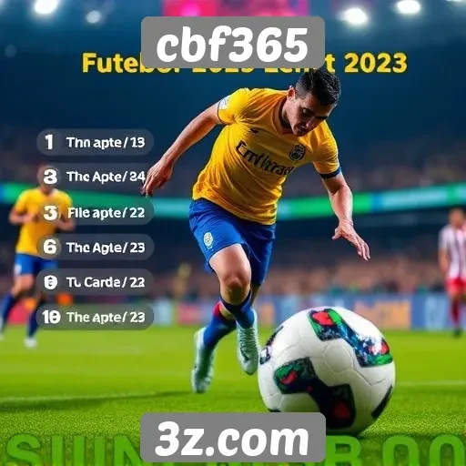 Eventos de futebol destaque no cbf365 em 2025
